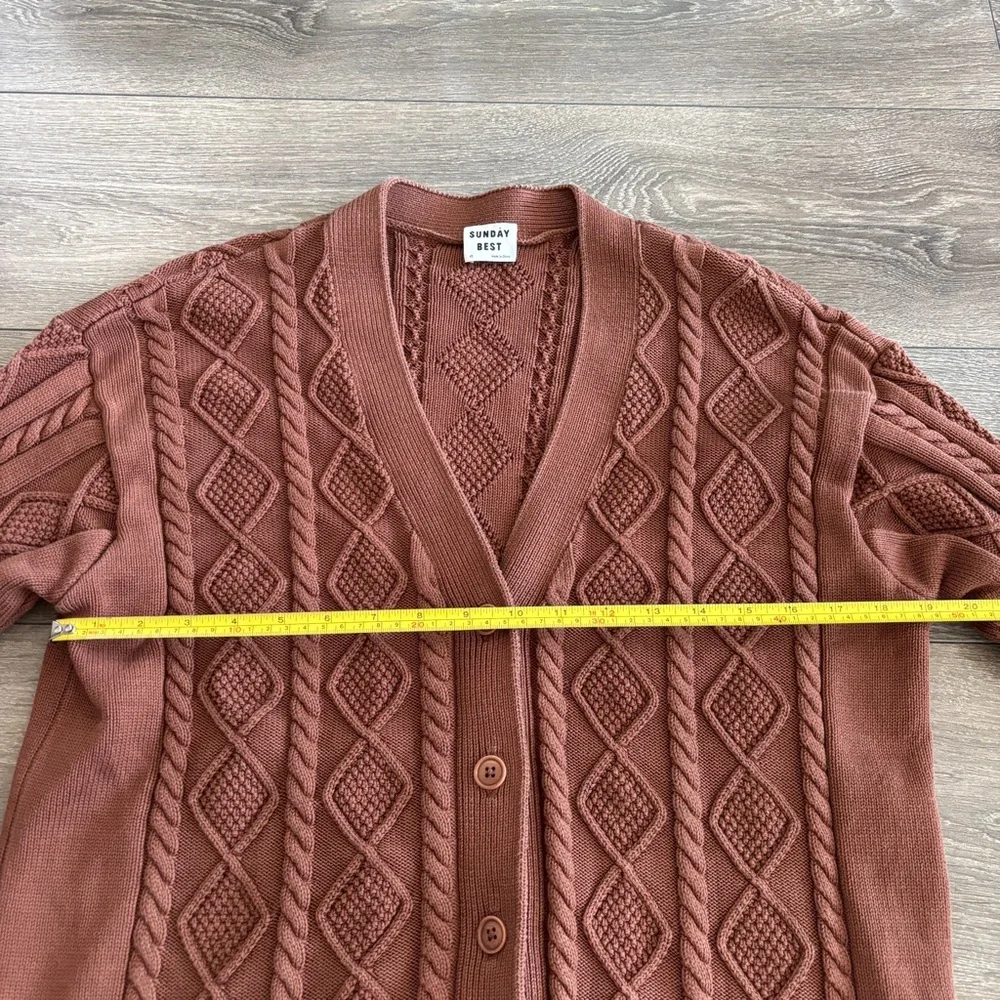 Aritzia Sunday Best Lamora Sweater Cardigan - Picture 8 of 10